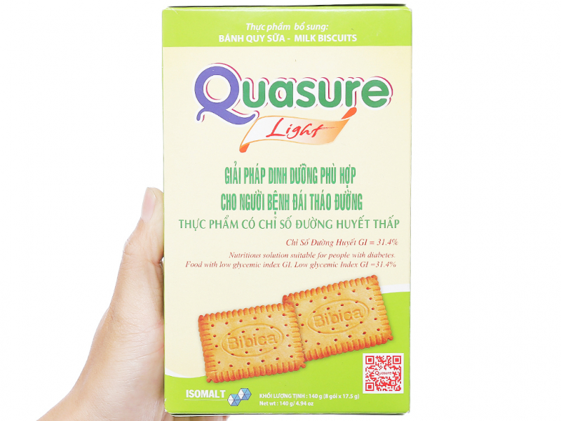 Set bánh ăn kiêng Quasure Light 3 vị